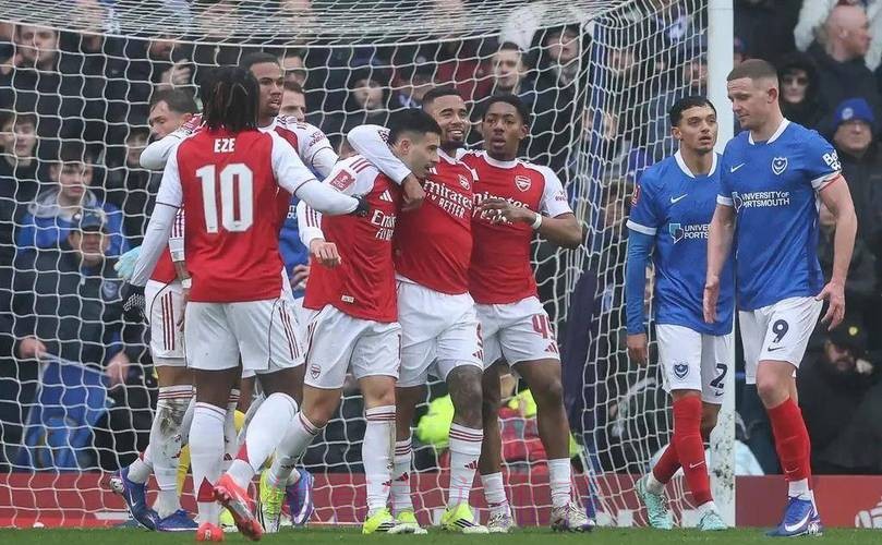 9场不败！阿森纳4-1逆转英冠队进足总杯32强 马丁内利戴帽+中柱